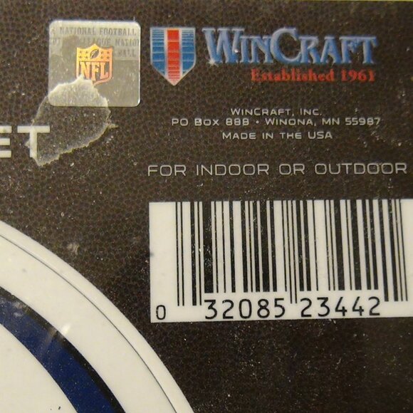 (2) NFL Indianapolis Colts 5" inch Cut-Out Auto Magnet Helmet by WinCraft Truck - Picture 4 of 10